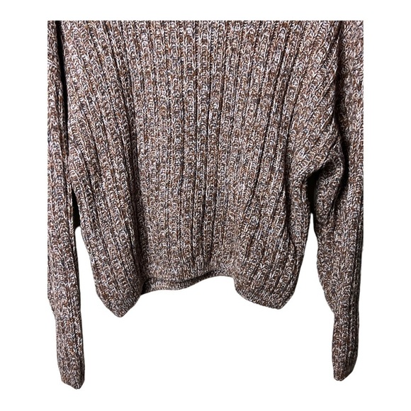 1288. UNIVERSAL THREADS LONG SLEEVE KNITTED‎ SWEATER SIZE XXL TAN/BLUE/WHITE - Picture 9 of 9